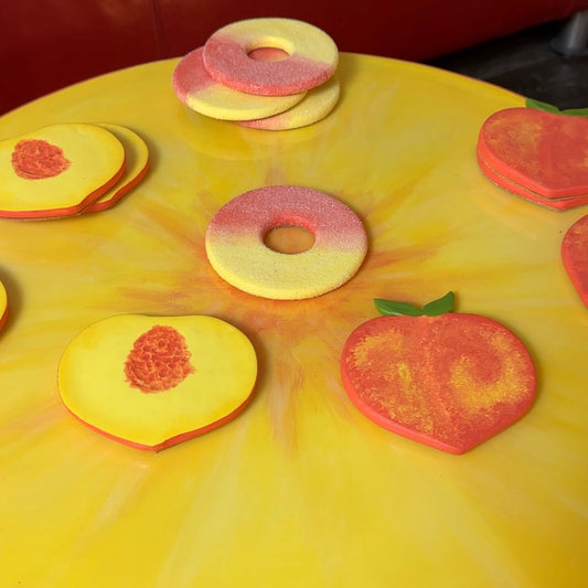 The Peach Coasters - Full Set of Three