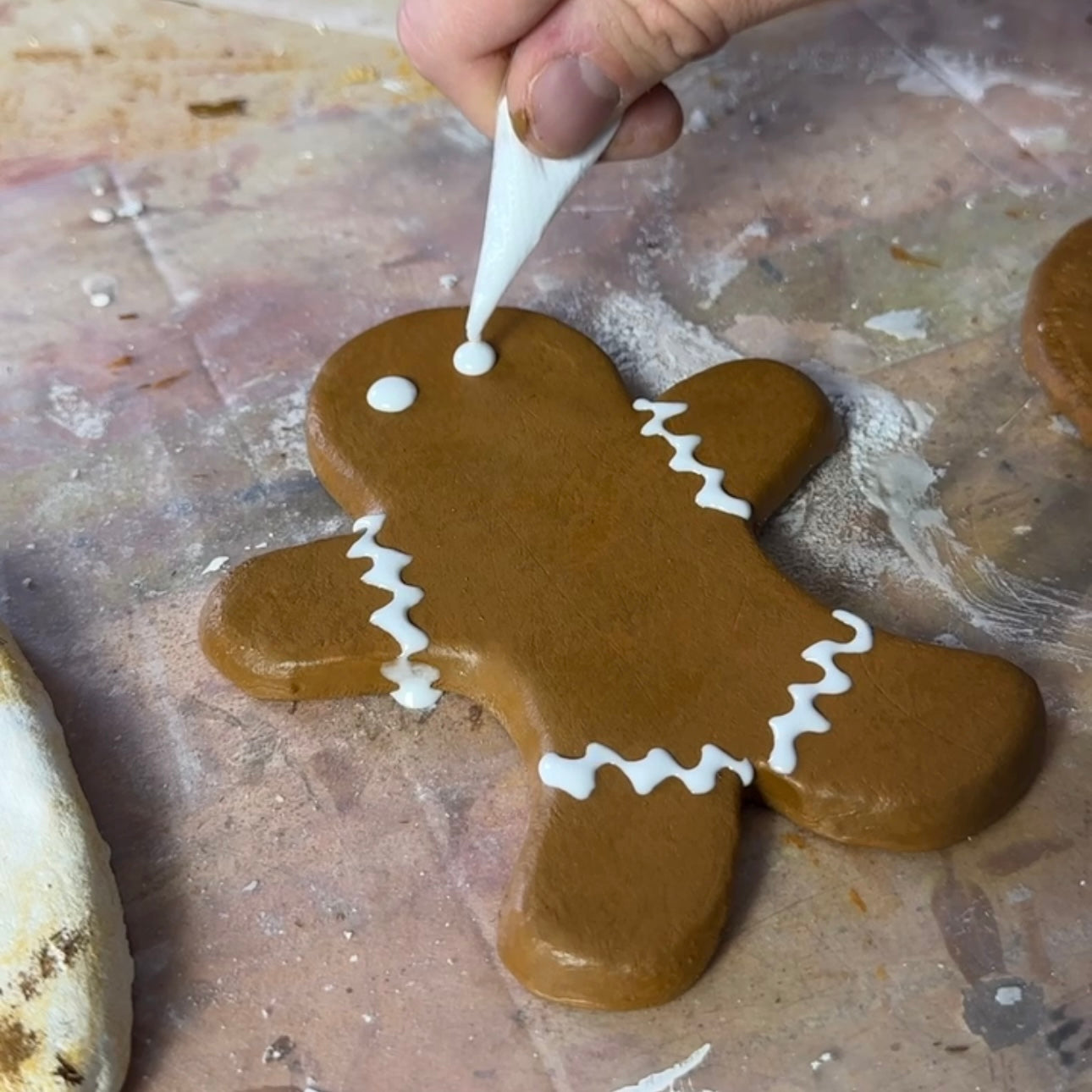 The Gingerbread Coffee Table - One Available