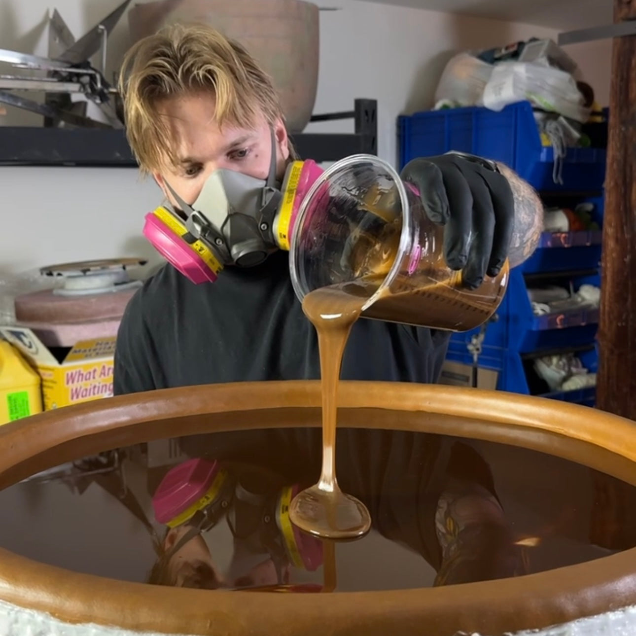 The Gingerbread Coffee Table - One Available